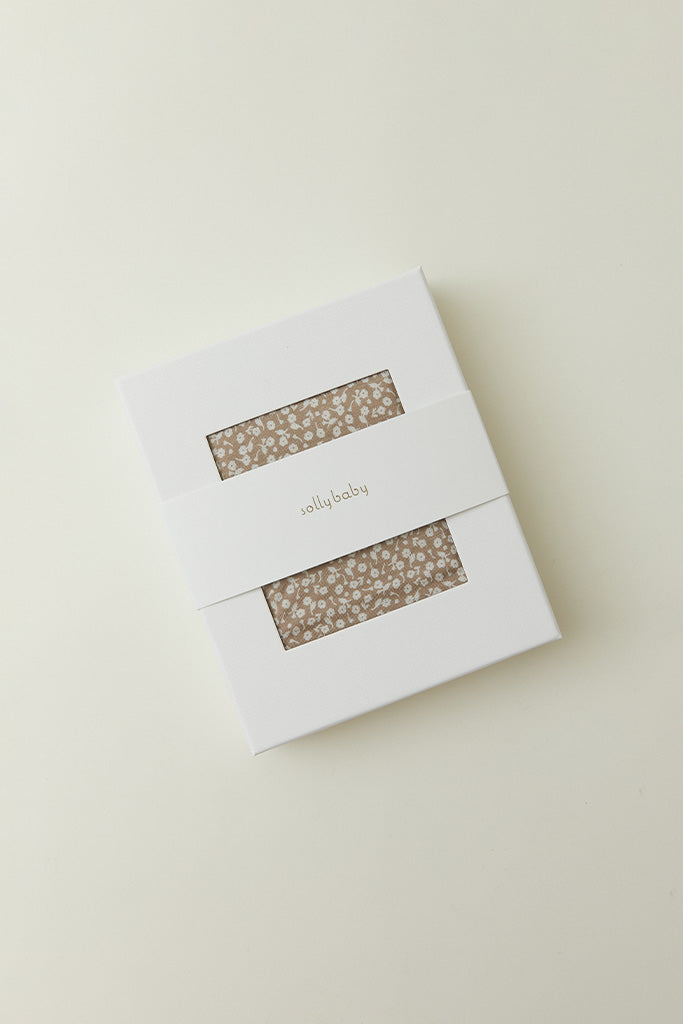 Cream Floral Wrap