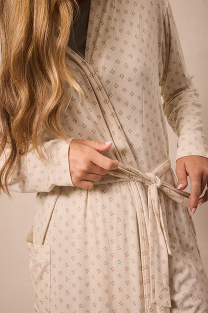 Blush Floret Robe
