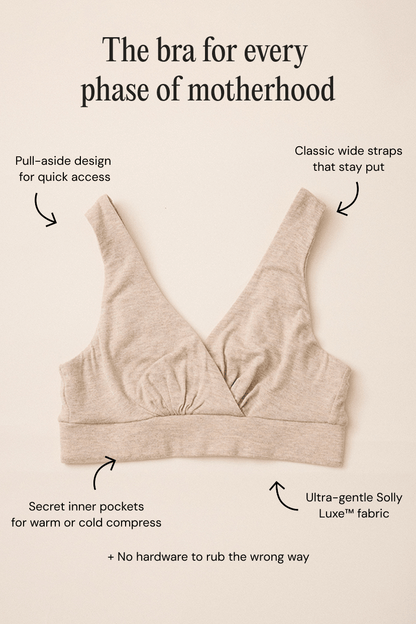Flax Nursing Bralette