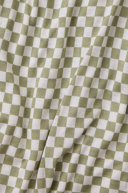 Sage Chequer Baby Sleep Set
