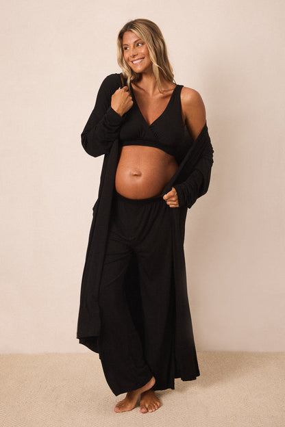 Black Nursing Bralette