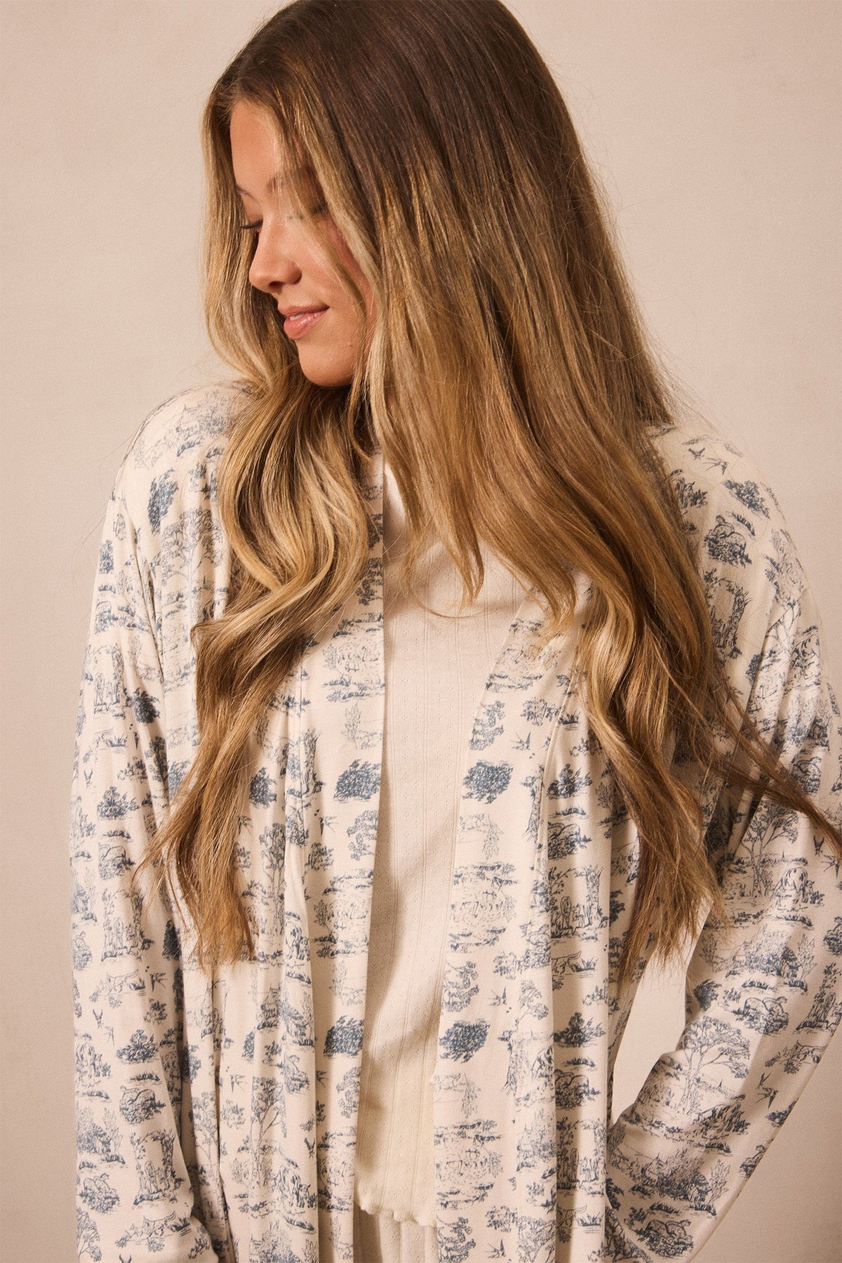 Bleu Toile Robe