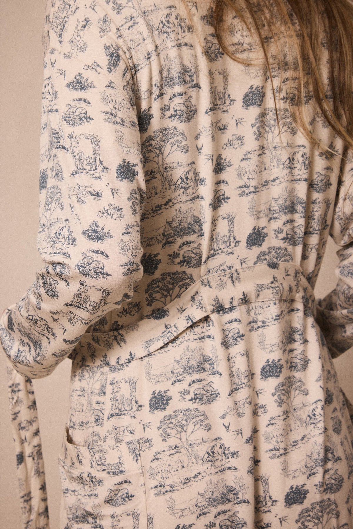 Bleu Toile Robe