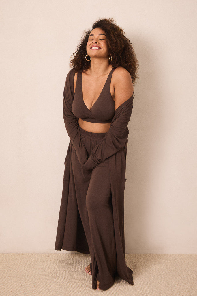 Cacao Nursing Bralette