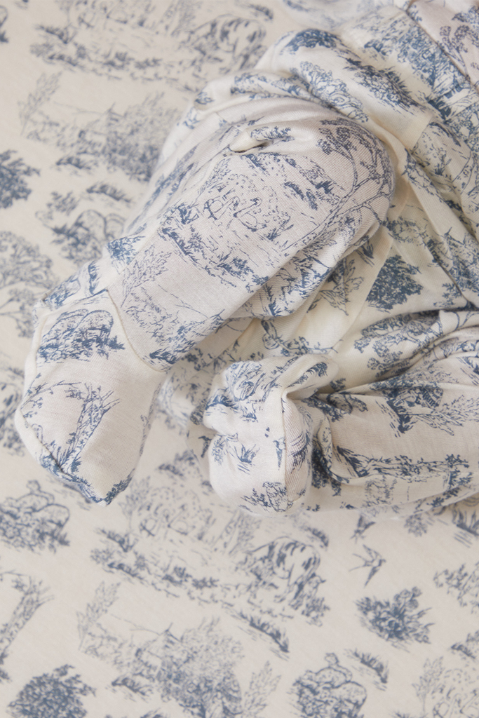 Bleu Toile Baby Sleep Set