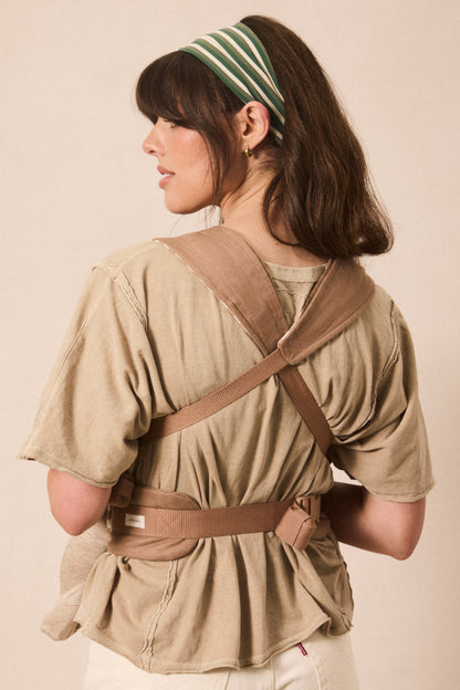 Almondine Chequer Soft Buckle Carrier