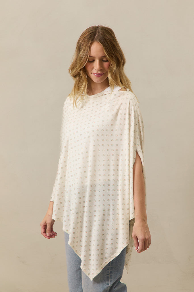 Blush Floret Nursing Cover