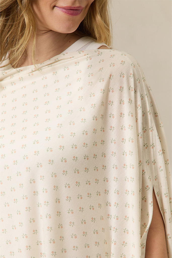 Blush Floret Nursing Cover