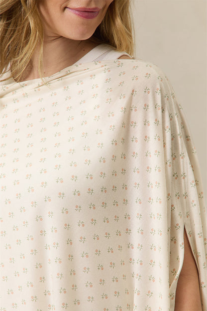 Blush Floret Nursing Cover
