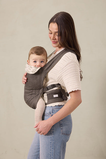 Charcoal Toile Soft Buckle Carrier