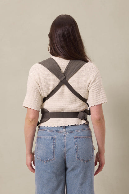 Charcoal Toile Soft Buckle Carrier