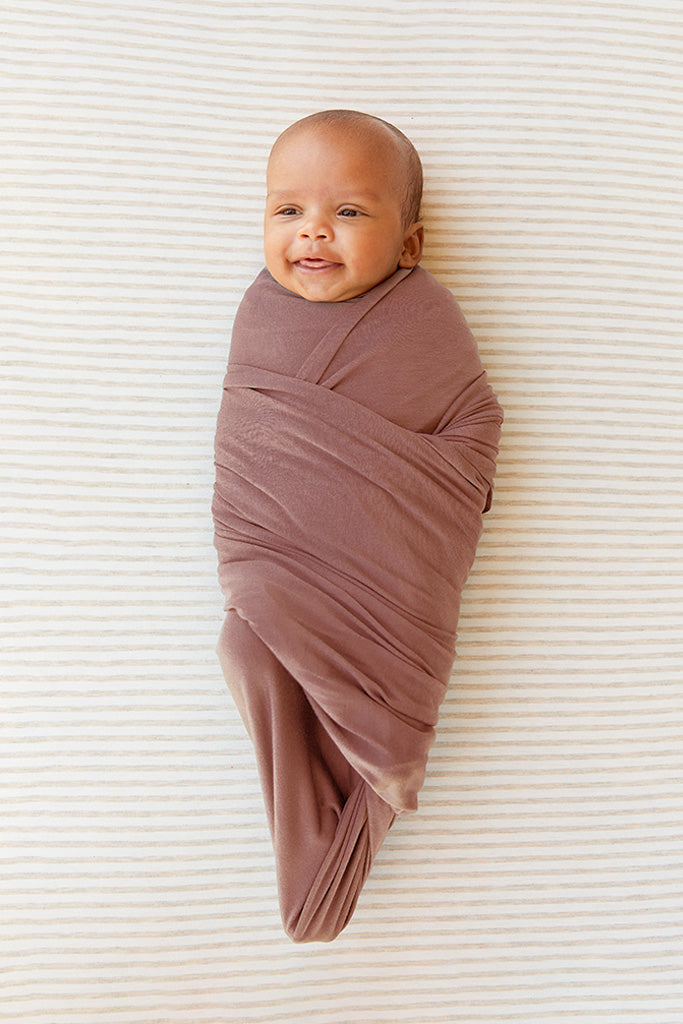 Cottage Rose Swaddle + Hat Set