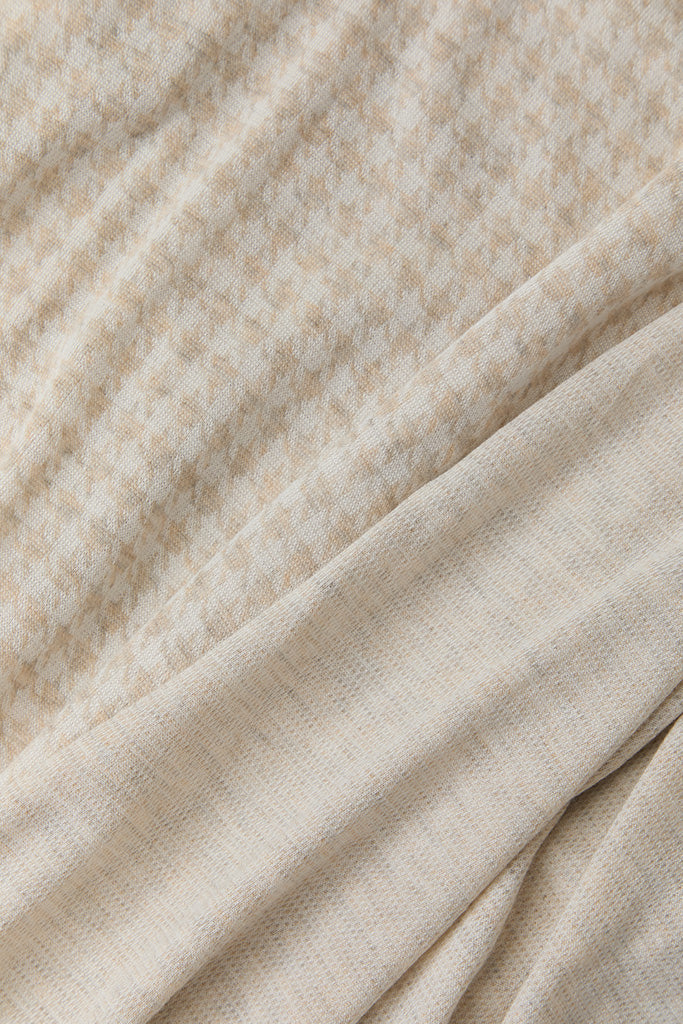 Preorder | Cream Houndstooth Nursing Cover