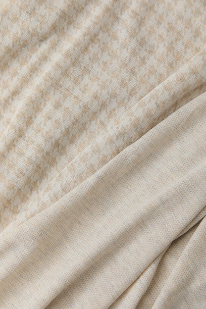 Preorder | Cream Houndstooth Nursing Cover