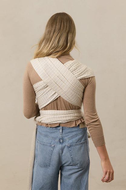 Preorder | Cream Houndstooth Wrap