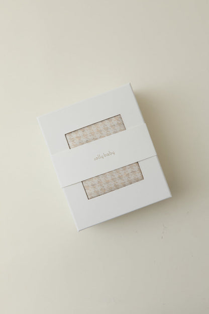 Preorder | Cream Houndstooth Wrap