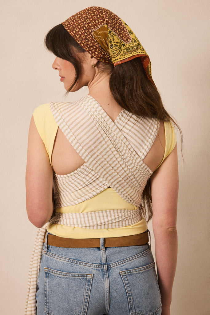 Preorder | Driftwood Stripe Wrap
