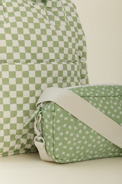 Fern Chequer Totepack