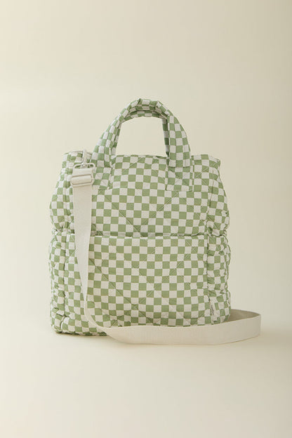 Fern Chequer Totepack