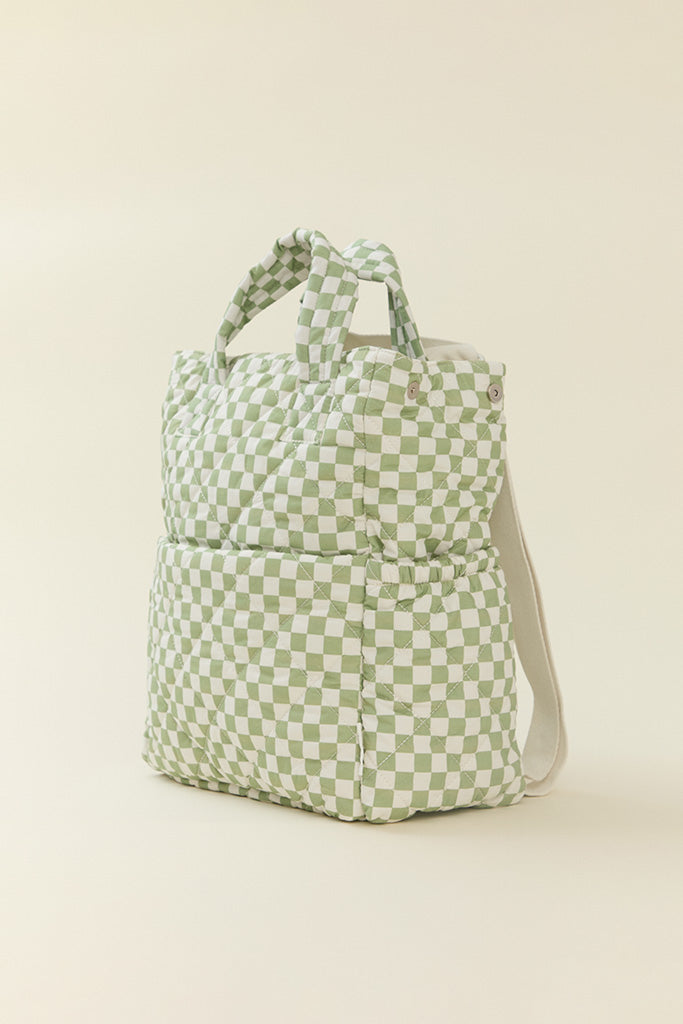 Fern Chequer Totepack