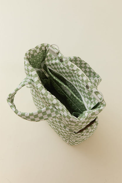Fern Chequer Totepack