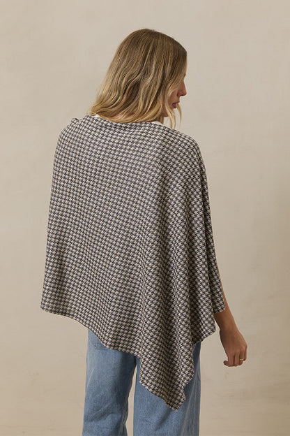 Preorder | Stormy Houndstooth Nursing Cover