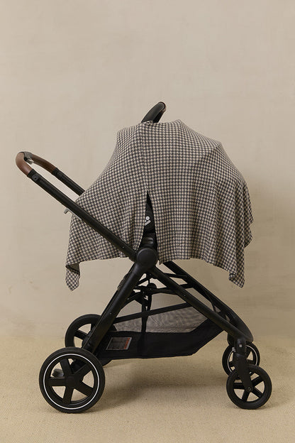 Preorder | Stormy Houndstooth Nursing Cover